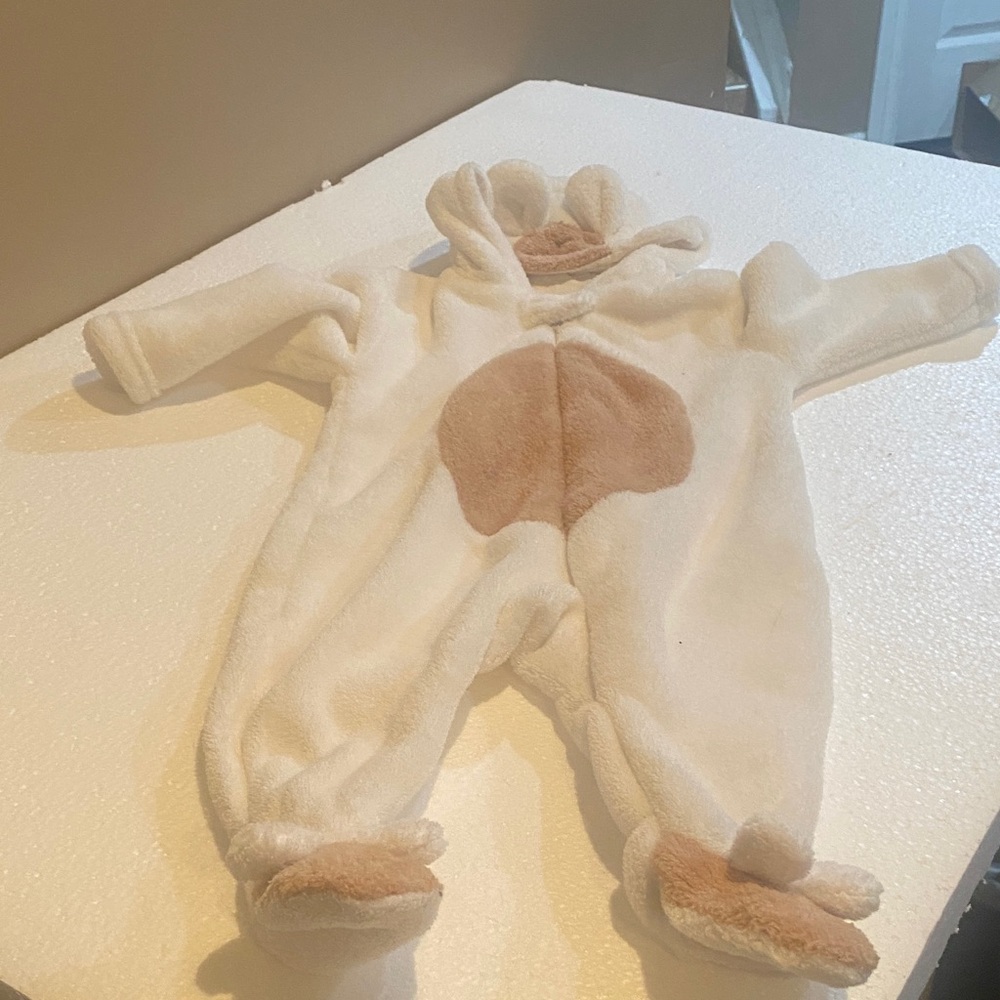 Snugalbye Cozy Cream and Tan Kids One Piece